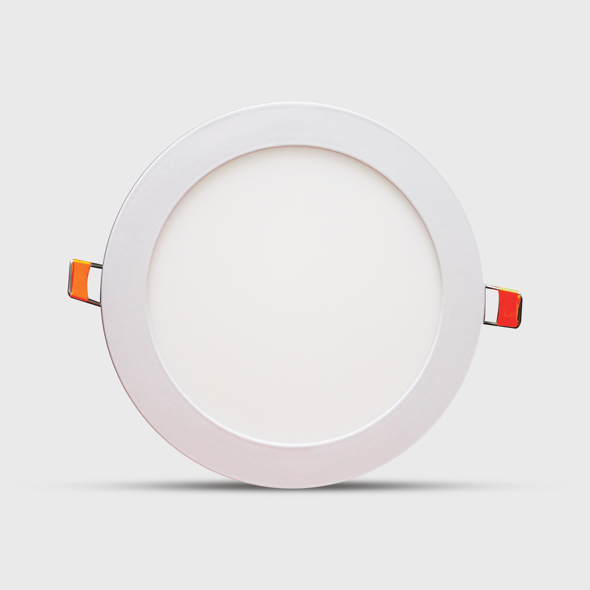 ME-10905 Slim Panel Light-Round 12V 18W WH [White Frame]