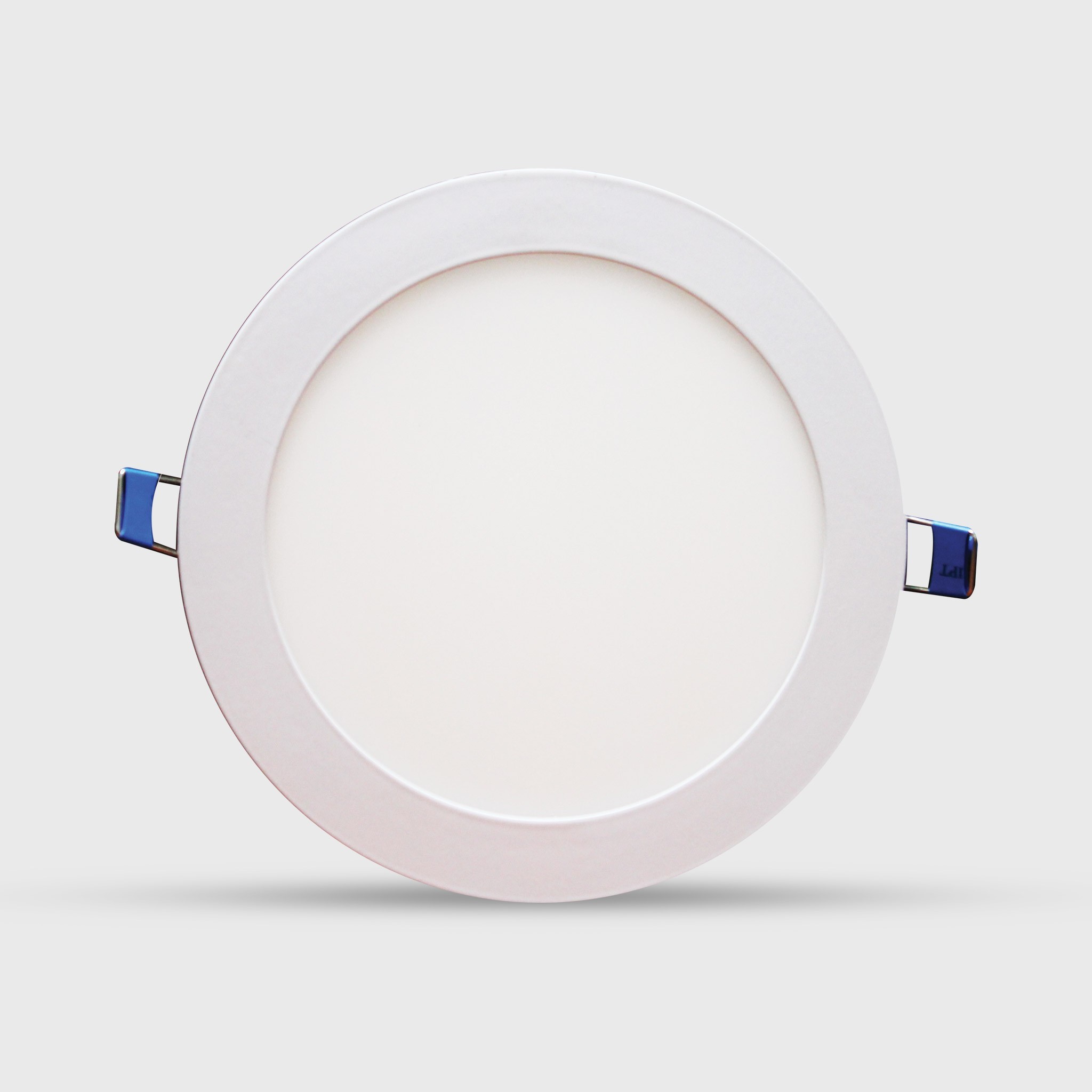 ME-10002 Slim Panel Light-Round 3W WW [White Frame]